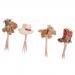 Jili Online Set of 24pcs Cowboy Theme Cupcake Picks Cake Toppers Baby Shower Party Decoration
