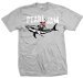 Pearl Jam Shark Cowboy T-Shirt (Medium)Grey