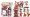 Warriors & Armor Playset (8 Warriors, 2 Horses, Cannon or Catapult & Accessories) (Bagged) Playsets