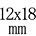 12mmx18mm