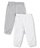 Carter's Baby Girls' Elastic Ruffle Pant - 2 Pack - Grey/White - 24 Months