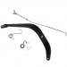 MagiDeal Motorcycle Rear Back Brake Foot Lever Pedal Rod Assy For Yamaha PW80 Black