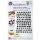 Wilton Black and White Alphabet Sugar Sheet