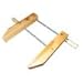 Dubuque Clamp Works Made in USA Wood Hand Screw Clamp 14 inch Hard Maple jaw