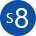 Galaxy S8 Case, NAISU Galaxy S8 Back Cover, Ultra Slim & Rugged Fit Shock Drop Proof Impact Resist Protective Case, 3 in 1 Hard Case for Samsung Galaxy S8 - Blue