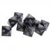 Jili Online 10pcs 8 Sided Dice D8 Polyhedral Dice for Dungeons and Dragons Roley playing Games Dice Gift Black