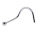 Body Candy Stainless Steel 2mm Ball Nose Stud Ring Twister 20 Gauge
