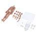 Fenteer 1/6 Scale Super Flexible Muscular Male Body Figure Assembly - Steel Skeleton - Wheat Skin