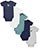 Carter's Baby Boys Multi-Pk Bodysuits 126g551, Navy, 18 Months Baby