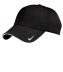 Nike Golf 333115 Adult's Dri-FIT Swoosh Flex Sandwich Cap Black Small/Medium