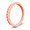 Enso Rings Column Silicone Ring Peach Size: 6