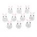 Miniature Dollhouse 10pcs Bonsai Craft Garden Landscape DIY Rabbits Decor