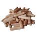 100Pcs Wooden Dowel Cabinet Drawer Round Fluted Wood Craft Dowel Pins Rods Set Furniture Fittings - 6x40mm