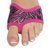 Danshuz Pink Zebra Print Neoprene Half Sole Dance Shoes (1 Pair) - Girls/Women