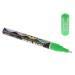 Fityle Highlighter Liquid Chalk Marker Pen 3mm Reversible Round & Chisel Tip for School Art Painting LED Writing Board Neon Effect Writing Pens - 4 Colors - Green