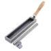 Fenteer Sump Iron Oil Trough with Wooden Handle Casting Mould Jewelry Molding Tools