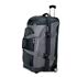 High Sierra AT3 Drop Bottom Upright Wheeled Rolling Duffel Bag, Graphite/Titanium/Spring, 32-Inch