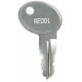 RV Replacement Key for Bauer AE012