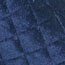 Collections Etc Quilted Bow Tie Velour Slipper