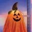 Lighted Halloween Character Decorations, Pumpkin