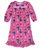 Shimmer and Shine Little Girls Flannel Granny Gown Nightgown Pajamas (4T, Jewel Pink)