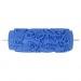 15cm Empaistic Flower Pattern Painting Roller for DIY Wall Decoration- Blue
