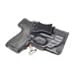 Concealment Express S&W Shield 9/40 w/LG-489 LSR Holster IWB Kydex | Concealed Carry Holster for S&W Models by Rounded | Right Hand | Black