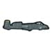 BASTION Tactical Combat Badge PVC Morale Patch Hook and Loop Patch - A-10 Jet Plane (Gray)