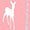 Coral Pink Woodland Print Fitted Crib Sheet - 100% Cotton Forest Animal Theme Baby Girl Nursery and Toddler Bedding