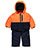 Osh Kosh Baby Boys Ski Jacket and Snowbib Snowsuit Set, Orange/Navy, 18M