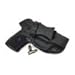 Rounded IWB Holster Fits: Ruger LC9 LC9s LC380 EC9s Holster - RH - Black Kydex - Concealment Express - American Made