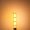 HERO-LED T9-DSGT-6W-WW22 Dimmable Gold Tint T9 E26/E27 6W Tubular Style LED Vintage Antique Filament Bulb, 60W Equivalent, Ultra Warm White 2200K (Amber Glow), UL-Listed, 4-Pack