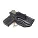 Rounded IWB Holster Fits: Springfield XDS 3.3 in Holster - RH - Carbon Fiber Black Kydex - Concealment Express - American Made