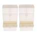 Serenable 2 Pcs Automatic Pet Feeder Food Container Feeder Bird Feeding Food Water Dispenser for Small Animals, Birdthumb 1