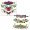 Savvi Lower Back Temporary Tattoos for Women (Set of 20 Low Rise Tattoos)