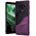 Ringke Wave Case for Galaxy Note 9 with Dual Layer Heavy Duty 3D Textured Shock Absorbent PC TPU Full Body Drop Resistant Protection Modern Design Cover for Note9 - Metallic Purple