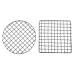 Toygogo 2Pack BBQ Grill Mesh Mat Outdoor Camping Pot Rack Portable Barbecue Mesh Netthumb 1