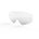 EKS BRAND Unisex-Adult Single Pane GOX MX Motorcross Goggle Replacement Lens (Clear, One Size) - 067-40100