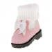 MonkeyJack 1/6 Fashion Dolls Pink Bow Boots Shoes for 12'' Takara Neo Blythe Doll Licca AZONE