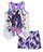 Disney Descendants Girls' 2-Piece Pajamas - Purple/Multi, 8