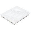 Sterilite Corp. 15758006 6 Compartment Cutlery Tray
