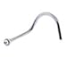 Body Candy Stainless Steel 1.57mm Clear Accent Micro Nose Stud Screw 20 Gauge