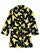 Pokemon Boys' Little Robe, Poke Faces Black, 8, Poke Faces Black, Size 8