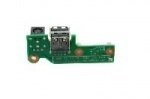 Dell Inspiron 1525 Power Jack/USB Port Board - 07533-2