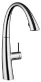 KWC Faucets 10.201.122.127 ZOE Pull Down Kitchen Faucet with light, Splendure Stainless Steel