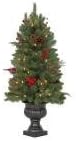 3 ft. Winslow Fir Potted Artificial Christmas Tree with 50 Clear Lights