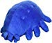 Deep Sea Creature Elpidia Sea Cucumber Plush (Blue/16 cm)
