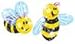 Trend, Inc. Buzzing Bumblebees Sparkle Stickers, 72 CT