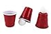 Disposable Shot Glasses - 60 Mini Cups Red Party Cups (3 packs of 20) | Perfect Size for Shooters - Jello Shots - Jager Bombs - Beer Pong Challenge - Serving Condiments, Nuts and Samples