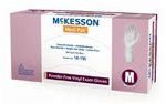 MCK11151310 - Exam Glove McKesson NonSterile Powder Free Vinyl Ambidextrous Smooth Clear Not Chemo Approved Large